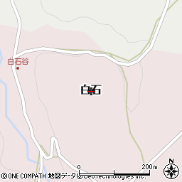 熊本県上益城郡山都町白石周辺の地図