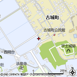 熊本県宇土市神馬町333-14周辺の地図