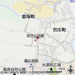 熊本県宇土市宮庄町194周辺の地図