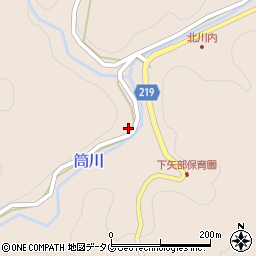 熊本県上益城郡山都町猿渡2433周辺の地図