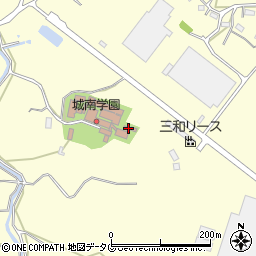 熊本県熊本市南区城南町藤山1283周辺の地図
