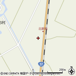 熊本県宇土市上網田町3677周辺の地図