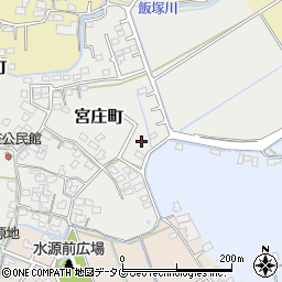 熊本県宇土市宮庄町75周辺の地図