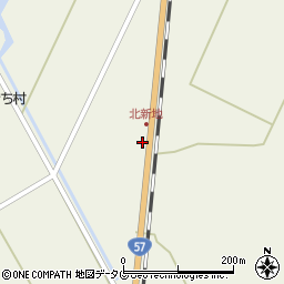 熊本県宇土市上網田町3678周辺の地図