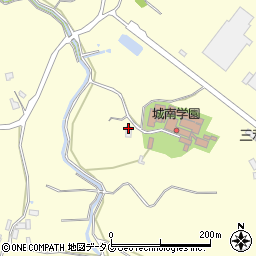 熊本県熊本市南区城南町藤山1259-1周辺の地図