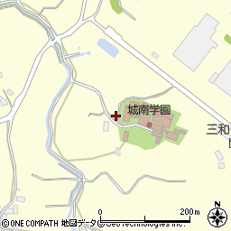熊本県熊本市南区城南町藤山1259周辺の地図