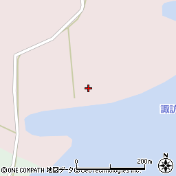 長崎県雲仙市小浜町山畑3954-12周辺の地図
