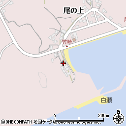 長崎市香焼水道・下水道事務所　尾ノ上中継ポンプ場周辺の地図