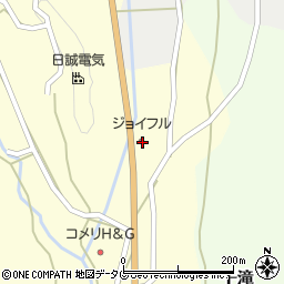 熊本県上益城郡山都町南田289周辺の地図