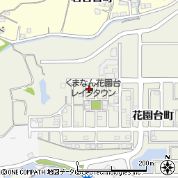 熊本県宇土市花園台町757-33周辺の地図