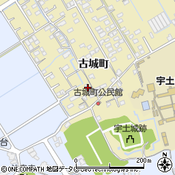 古城アパートメント周辺の地図
