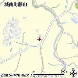 熊本県熊本市南区城南町藤山2250周辺の地図