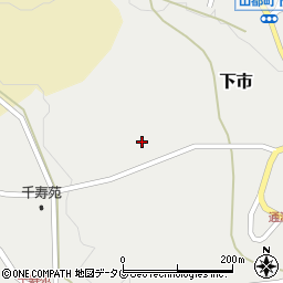 熊本県上益城郡山都町下市周辺の地図