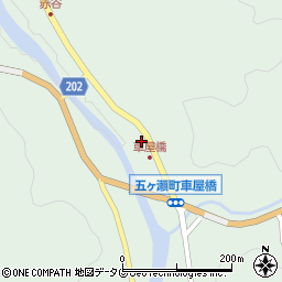 宮崎県西臼杵郡五ヶ瀬町三ヶ所10650-5周辺の地図