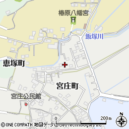 熊本県宇土市宮庄町89周辺の地図