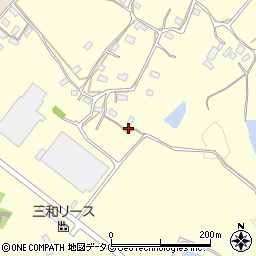 熊本県熊本市南区城南町藤山582周辺の地図