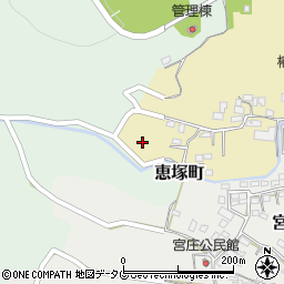 熊本県宇土市椿原町906周辺の地図
