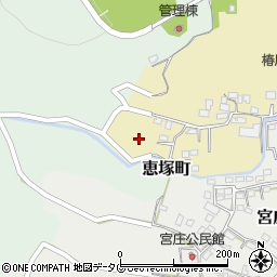 熊本県宇土市椿原町901周辺の地図
