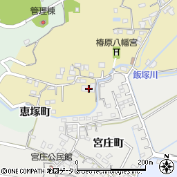 熊本県宇土市椿原町971周辺の地図