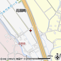 熊本県建築労働組合宇城支部事務所周辺の地図