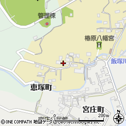 熊本県宇土市椿原町933周辺の地図