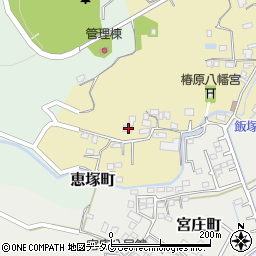 熊本県宇土市椿原町929周辺の地図