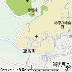 熊本県宇土市椿原町926周辺の地図