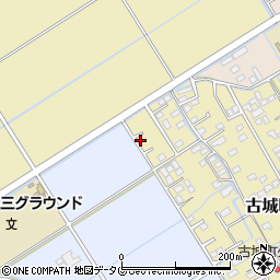 熊本県宇土市古城町202-12周辺の地図