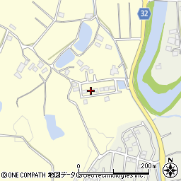 熊本県熊本市南区城南町藤山687周辺の地図