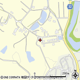 熊本県熊本市南区城南町藤山687-19周辺の地図