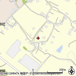 熊本県熊本市南区城南町藤山549周辺の地図