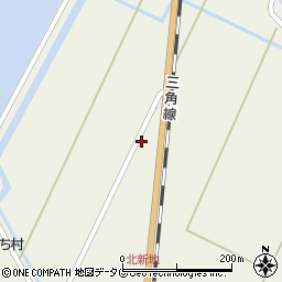 熊本県宇土市上網田町3563周辺の地図
