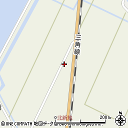 熊本県宇土市上網田町3563周辺の地図