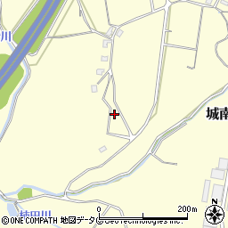 熊本県熊本市南区城南町藤山2401周辺の地図