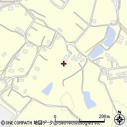 熊本県熊本市南区城南町藤山603周辺の地図