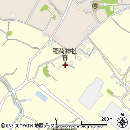 熊本県熊本市南区城南町藤山1118周辺の地図