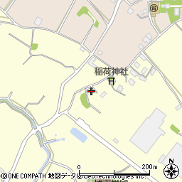 熊本県熊本市南区城南町藤山1107周辺の地図