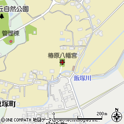 熊本県宇土市椿原町584周辺の地図