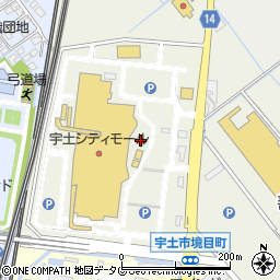 桝元カリーノ　宇土シティモール店周辺の地図