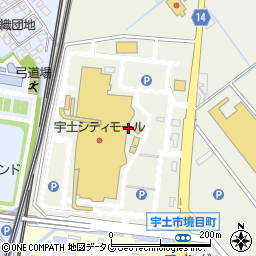 ジェムストーン　イオン宇土店周辺の地図