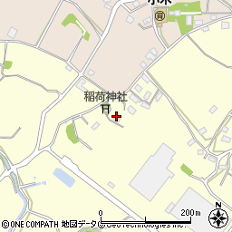 熊本県熊本市南区城南町藤山1099周辺の地図
