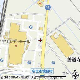 シャトレーゼ　宇土シティモール店周辺の地図
