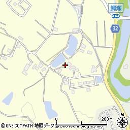 熊本県熊本市南区城南町藤山692周辺の地図