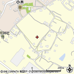 熊本県熊本市南区城南町藤山537-4周辺の地図