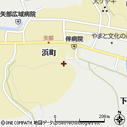 小一領神社周辺の地図