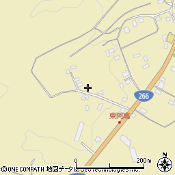 熊本県熊本市南区城南町東阿高1126-2周辺の地図