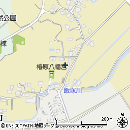 熊本県宇土市椿原町627周辺の地図