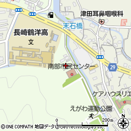 長崎県長崎市末石町160周辺の地図