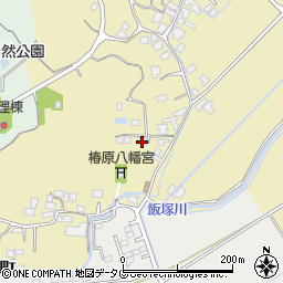熊本県宇土市椿原町628周辺の地図
