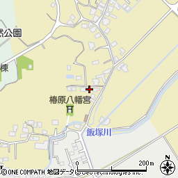 熊本県宇土市椿原町629周辺の地図